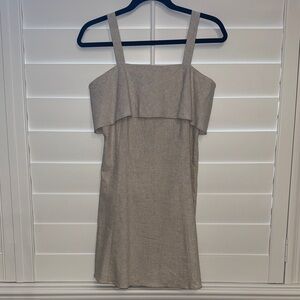 Banana Republic Beige Linen Dress